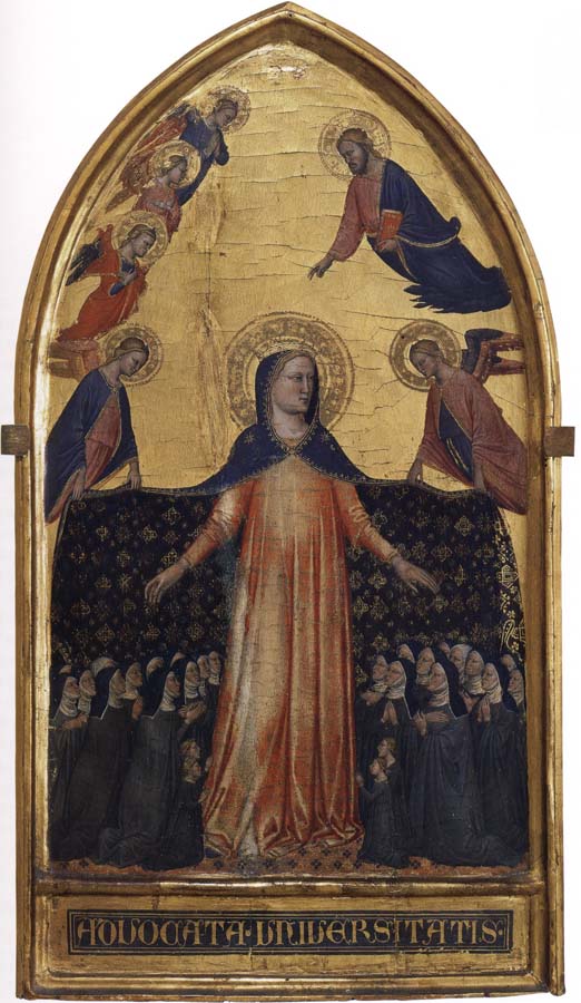 unknow artist Virgin and the saints